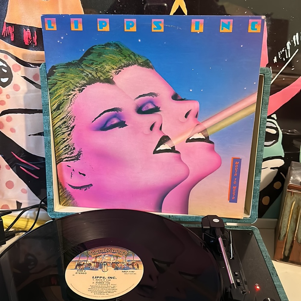 Vintage 80s Lips Inc Vinyl Record